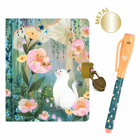 Kendra Little Secret Notebook & Magic Pen with metal detail