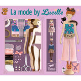 Fashion by Lucille -  by Djeco, front of box, flat