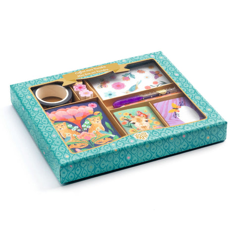 Kendra Mini Stationery Box , laying flat view