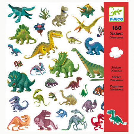 Dinosaur stickers , front of packet