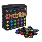 Qwirkle - Travel Size, case and tiles displayed 