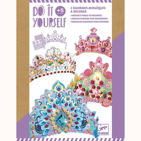 DIY Mosaic Tiaras, front of box 