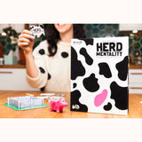 Herd mentality box, pink cow and paddock lifestyle 